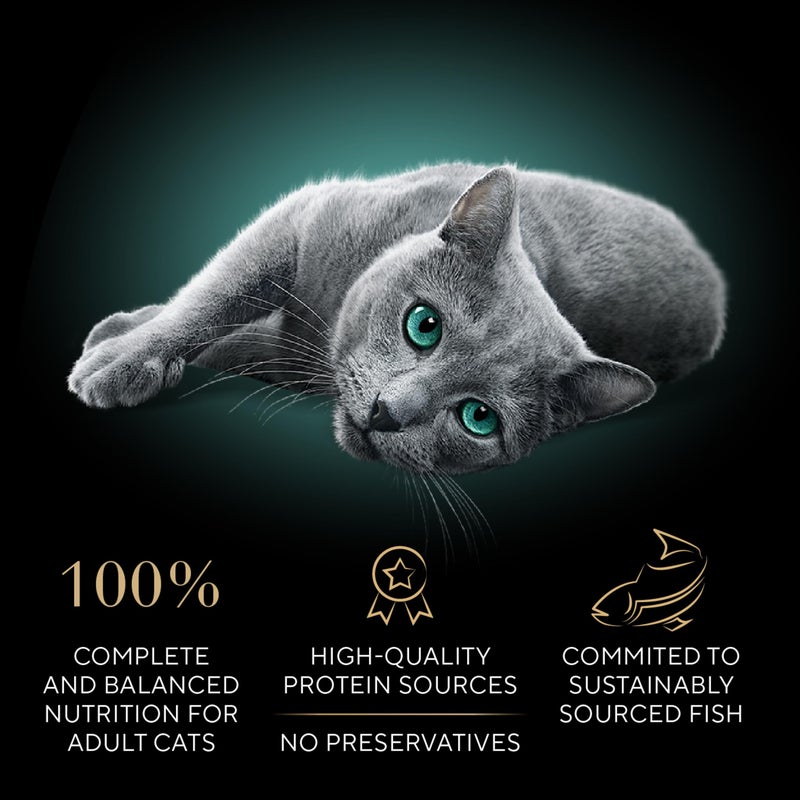 Sheba Wet Food Sheba Perfect Portions Wet Cat Food Cuts in Gravy Variety Pack, Roasted Chicken Entree, With Sustainable Salmon, and Tender Turkey Entree, 2.6 oz. Twin-Pack Trays (24 Count, 48 Servings) - Image 4
