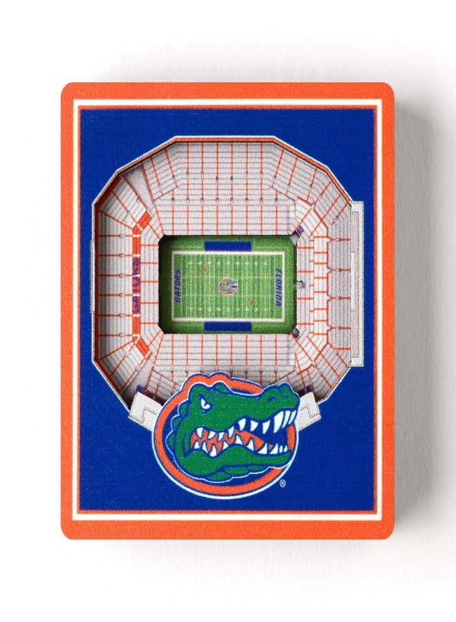 YouTheFan NCAA Florida Gators 3D StadiumView Magnets - Ben Hill Griffin Stadium - Image 4