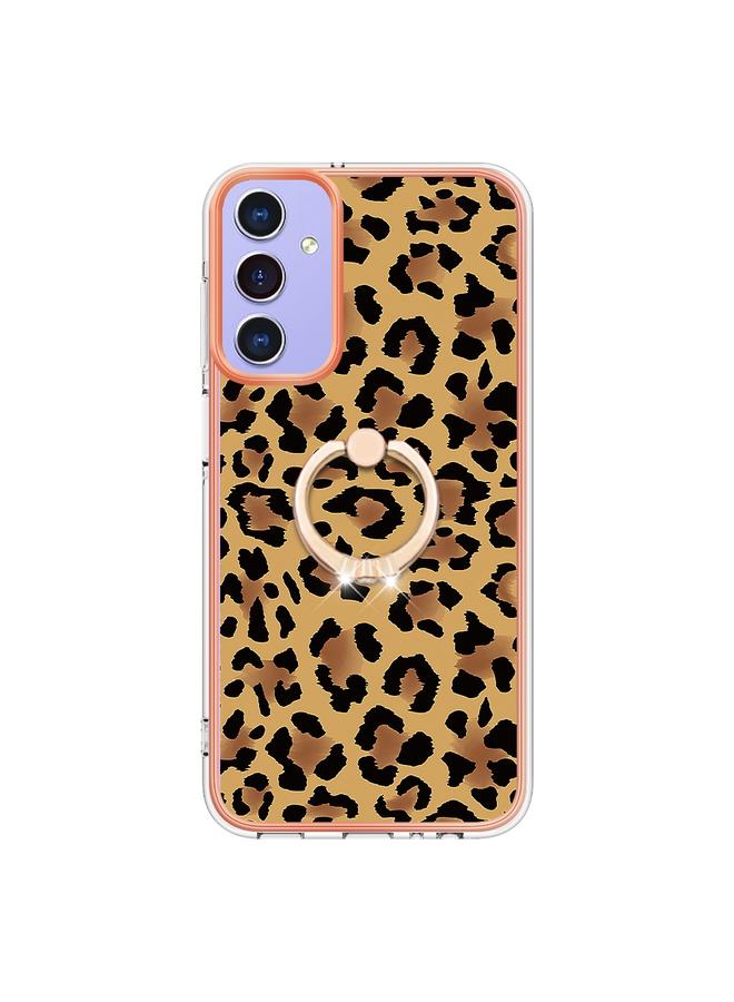 erorex Case For Samsung Galaxy A16 5G Electroplating Dual-side IMD Phone Case with Ring Holder - Image 2