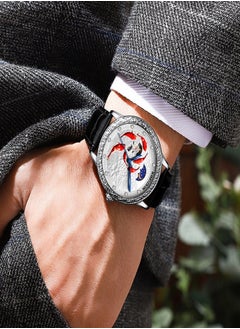 KIMSDUN Hollow automatic mechanical watch moon phase watch men's waterproof watch  - Image 2
