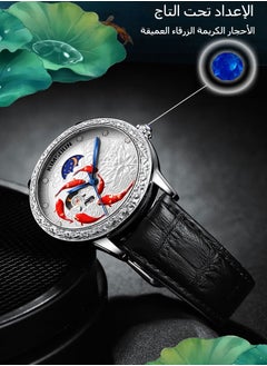 KIMSDUN Hollow automatic mechanical watch moon phase watch men's waterproof watch  - Image 5