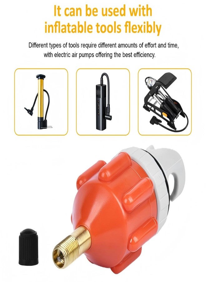 Xawuesa 2PCS Universal SUP Pump Adapter, Quick Inflate Leak-Proof Seal, Fits Stand Up Paddle Board, Inflatable Boat, Kayak - Image 5