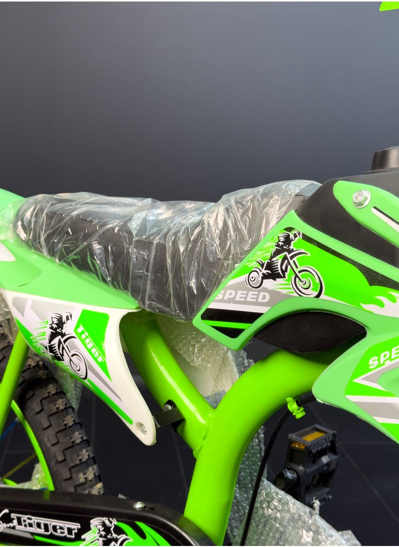 TIGER TIGER KIDS BIKE MOTOCIKL STYLE SIZE 20 INCHES for children from 6 to 10 years old  - Image 2