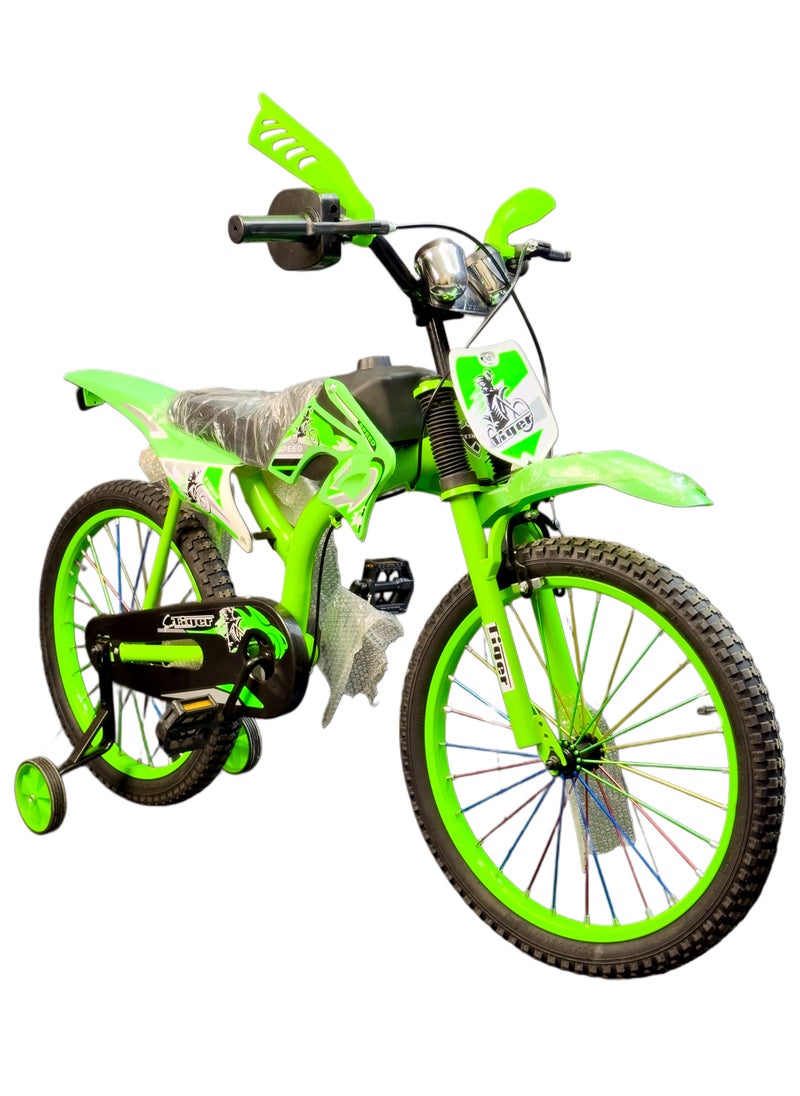 TIGER TIGER KIDS BIKE MOTOCIKL STYLE SIZE 20 INCHES for children from 6 to 10 years old  - Image 1