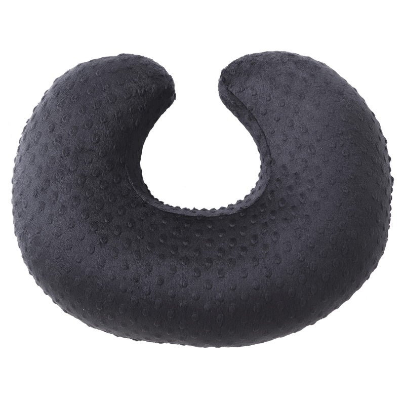 DONOMILO Nursing Pillow and Positioner Breastfeeding and Bottle Feeding, Propping Baby, Tummy Time, Sitting Support for Baby Boy and Baby Girl, with Removable Dots Cover (Black) - Image 4