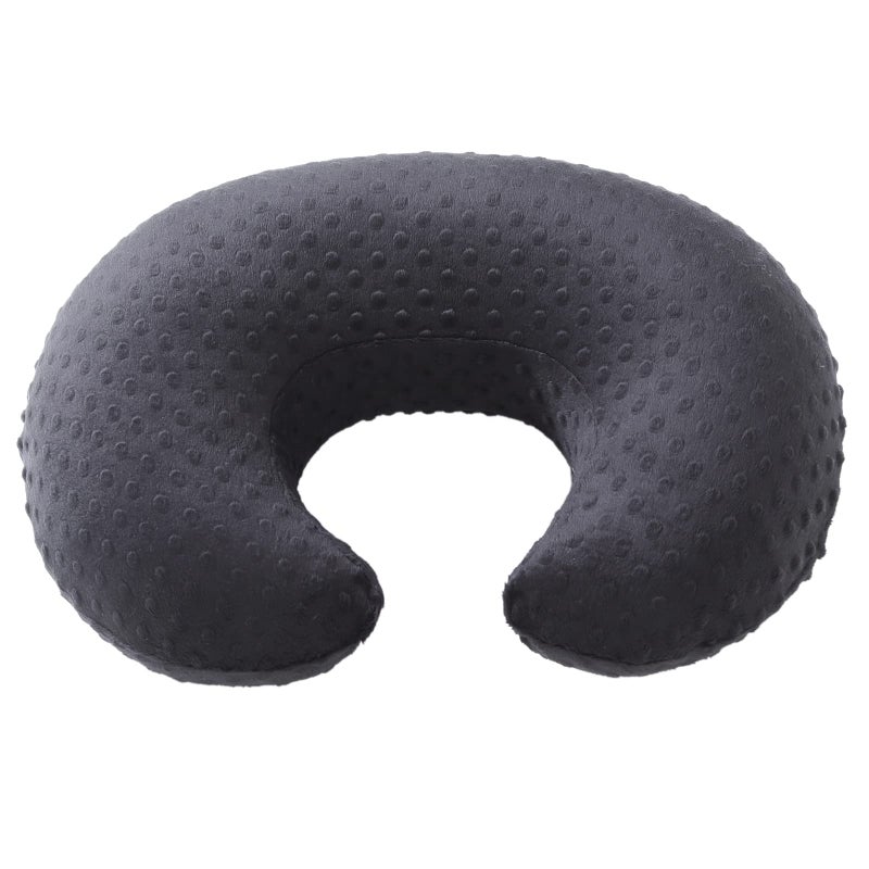 DONOMILO Nursing Pillow and Positioner Breastfeeding and Bottle Feeding, Propping Baby, Tummy Time, Sitting Support for Baby Boy and Baby Girl, with Removable Dots Cover (Black) - Image 3