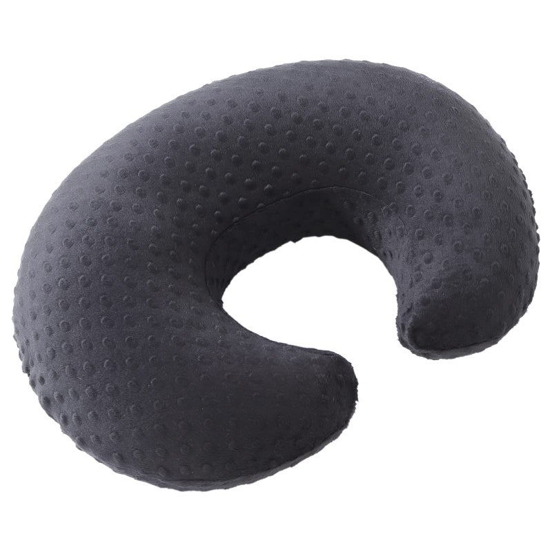 DONOMILO Nursing Pillow and Positioner Breastfeeding and Bottle Feeding, Propping Baby, Tummy Time, Sitting Support for Baby Boy and Baby Girl, with Removable Dots Cover (Black) - Image 2