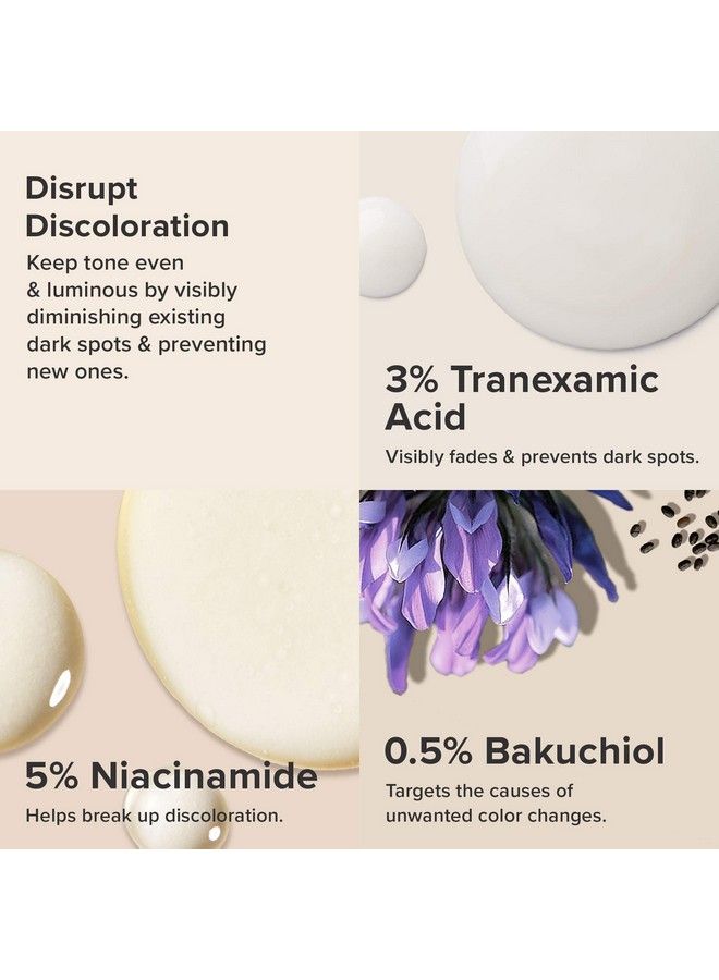 Clinical Discoloration Repair Serum With Tranexemic Acid For Stubborn Dark Spots Postacne Marks & Sun Damage Parabenfree & Fragrancefree 1 Fl Oz
