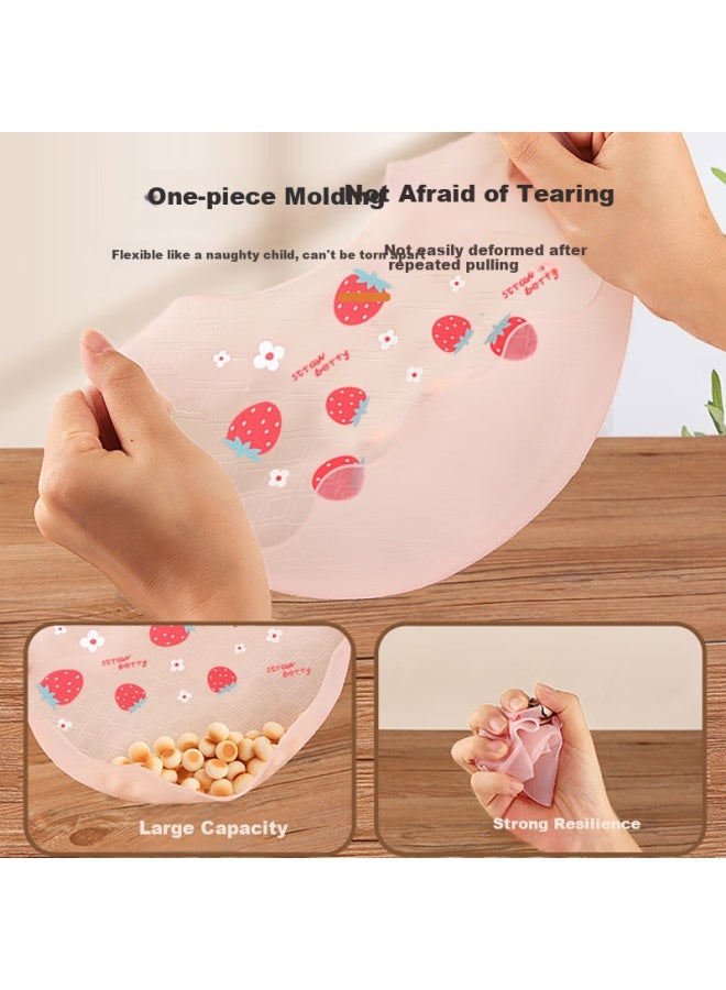 Bao Shi Boshi Baby Bib Silicone Waterproof Bib Children's Coverall 3d Naked Sensation Silicone Anti-dirty Bib - Image 3