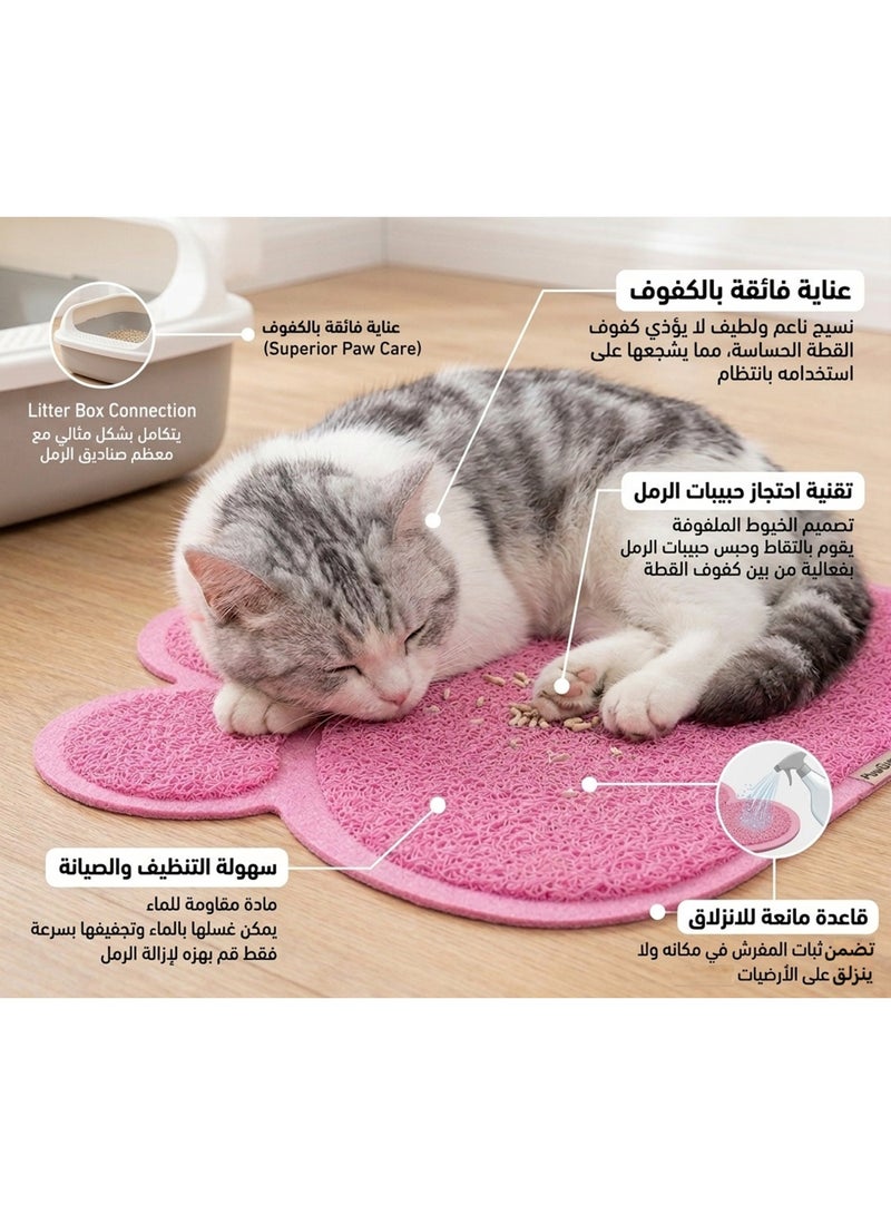 مفرش أرضية على شكل كف حيوان – مضاد للانزلاق وسهل التنظيف - Image 2