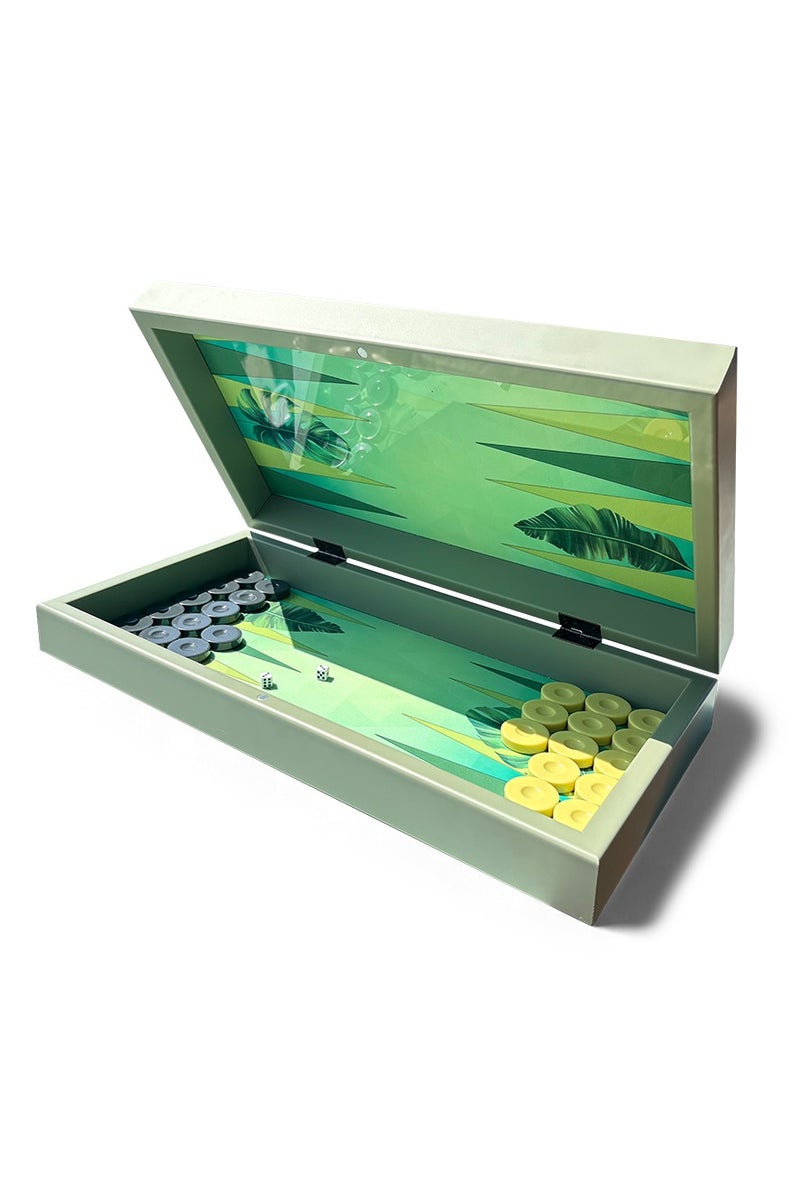 Biggdesign Backgammon Set with Dice and Checkers, MDF Body, Magnetic Lock, Durable Gloss Finish, Scratch-Proof Surface, Board Games for Gift – Made in Turkey - Image 3