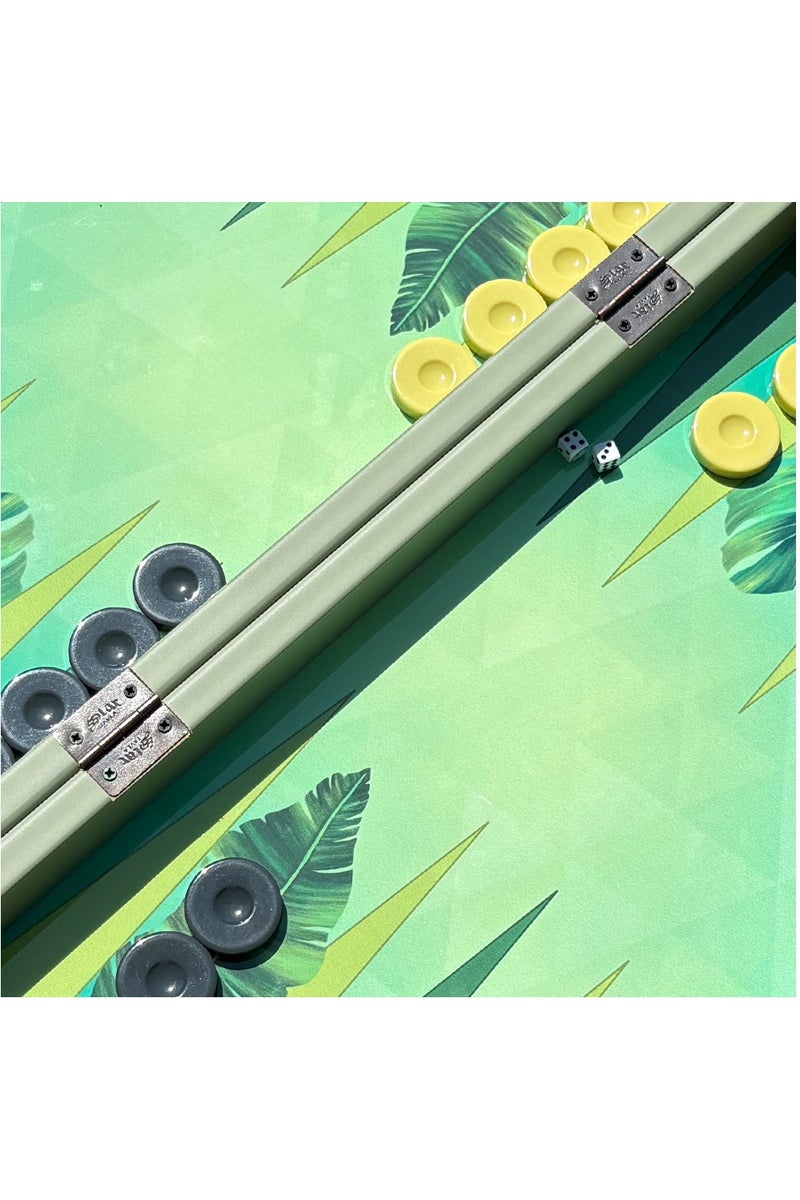 Biggdesign Backgammon Set with Dice and Checkers, MDF Body, Magnetic Lock, Durable Gloss Finish, Scratch-Proof Surface, Board Games for Gift – Made in Turkey - Image 4