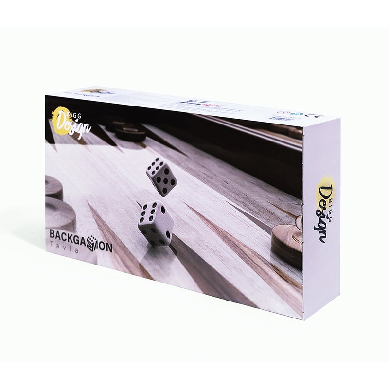 Biggdesign Backgammon Set with Dice and Checkers, MDF Body, Magnetic Lock, Durable Gloss Finish, Scratch-Proof Surface, Board Games for Gift – Made in Turkey - Image 5