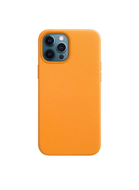 For Apple 12 Original Magnetic Mobile Phone Case Iphone11promax Real Leather Magsafe Protective Shell 11-Color:Official Same As The Number Of Flowers And Grass Color-Applicable Model:For IPhone 12Promax (color Animation + Magnetic + Carton Packaging)