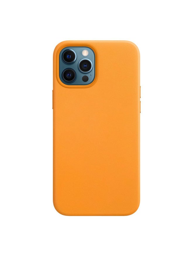 For Apple 12 Original Magnetic Mobile Phone Case Iphone11promax Real Leather Magsafe Protective Shell 11-Color:Official Same As The Number Of Flowers And Grass Color-Applicable Model:For IPhone 12Promax (color Animation + Magnetic + Carton Packaging)
