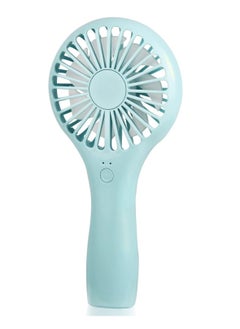 NIBEMINENT Mini Handheld Fan Battery Operated Small Personal Portable Speed Adjustable USB Rechargeable Cute Design Powerful Eyelash for Stylish Kids Girls Women Men Indoor Outdoor Travelling  - Image 1