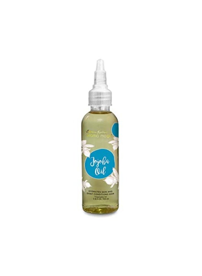 Aroma Magic Jojoba Oil, 100ml | Moisturises & nourishes skin and hair, Balances sebum levels, Anti-inflammatory benefits, Antioxidant benefits - Image 1