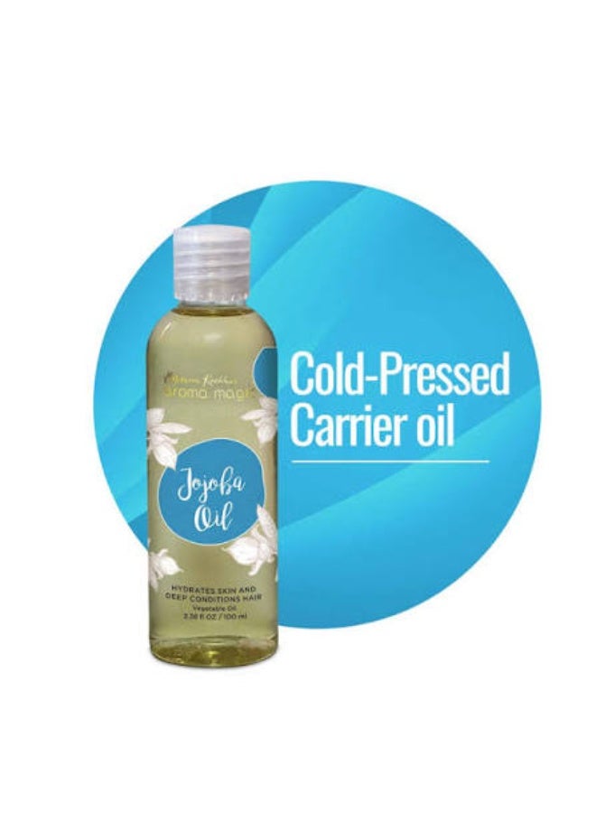 Aroma Magic Jojoba Oil, 100ml | Moisturises & nourishes skin and hair, Balances sebum levels, Anti-inflammatory benefits, Antioxidant benefits - Image 2