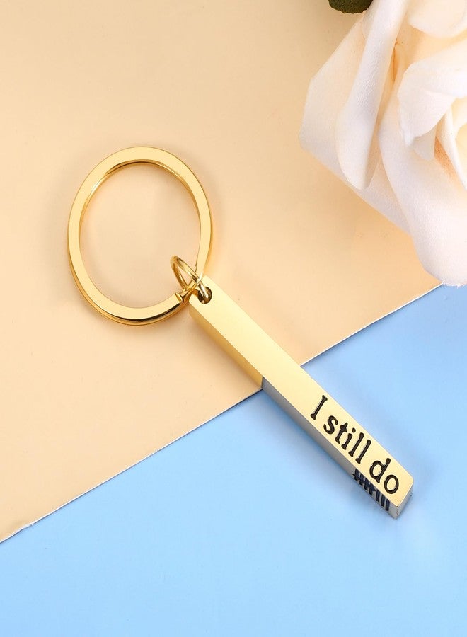 KINMES Bronze 8th Anniversary Keychain Gifts for Women Men, Husband Wife, Lovers, Couple, Boyfriend Girlfriend, Unisex - Image 2
