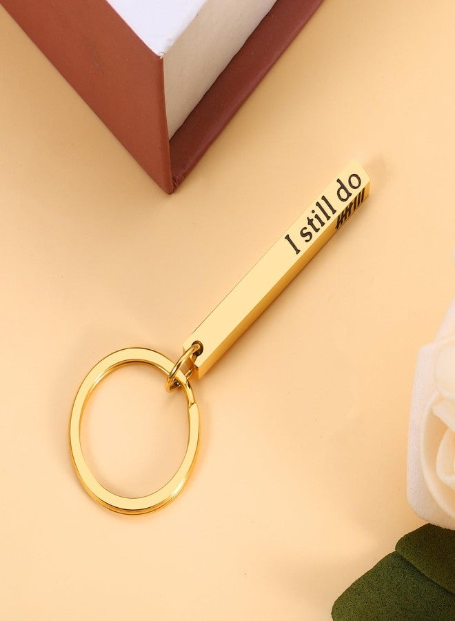 KINMES Bronze 8th Anniversary Keychain Gifts for Women Men, Husband Wife, Lovers, Couple, Boyfriend Girlfriend, Unisex - Image 5