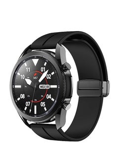 Generic 20mm Silicone Strap With Magnetic Folding Buckle For Amazfit Bip U Pro / Bip / Bip Lite / Bip S / Bip S Lite / Bip U Black  - Image 4