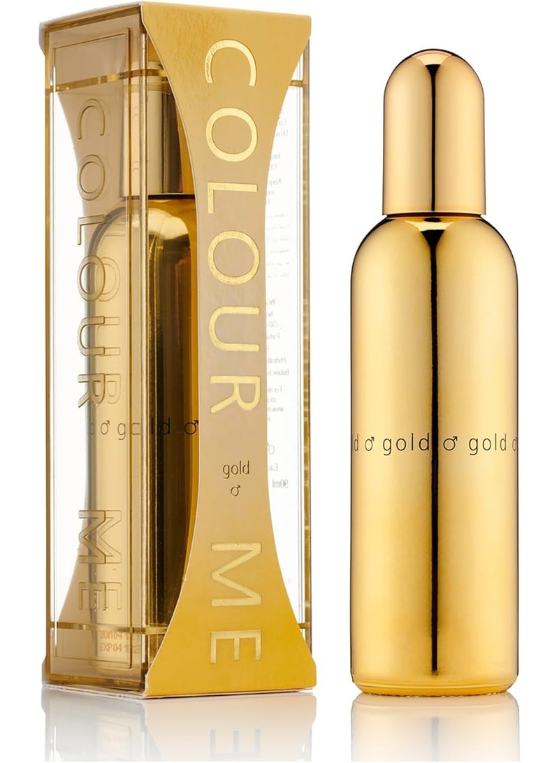 Colour Me Gold EDP for Men - Eau de Parfum, 100ml - Image 1