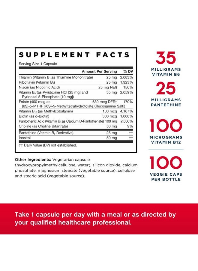 jarrow formulas B-Right (Complex) 100 VCAPS (Pack of 2)  - Image 2