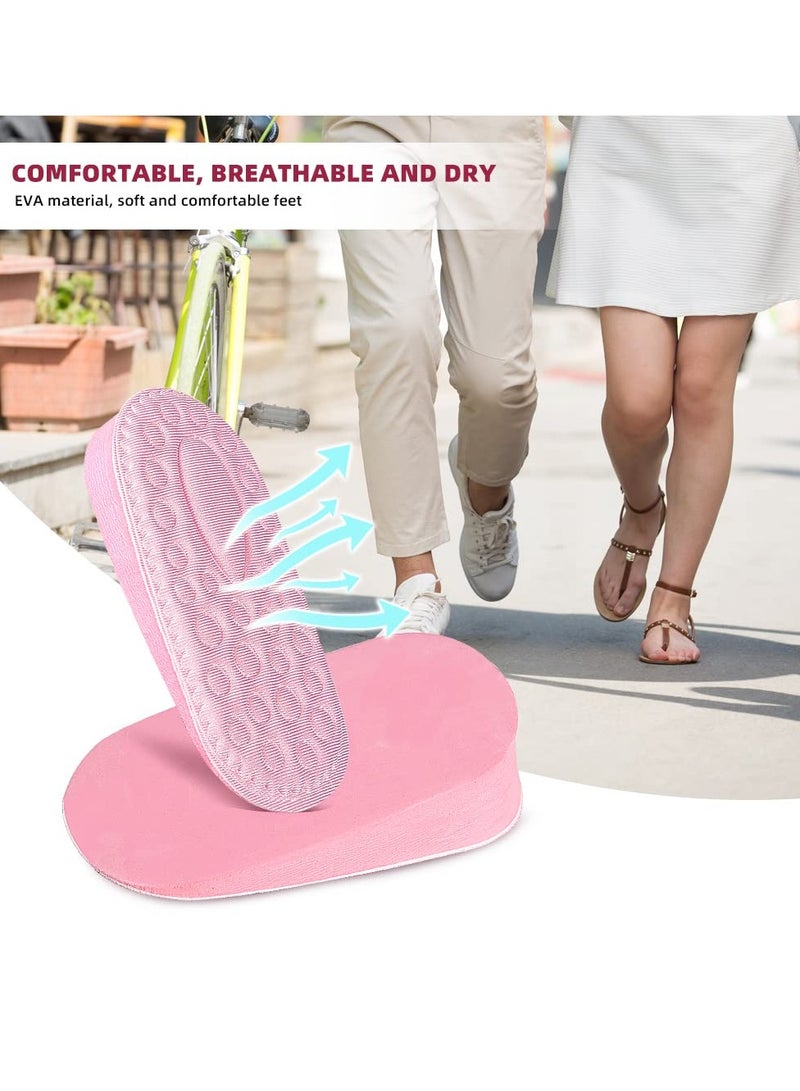 Excefore 3 Pairs Height Increase Insole, Invisible Foot Pads Shoe Inserts, Increase Insoles for Women Leg Length Discrepancy, Adjustable Orthopedic Heel, for Sneakers, Casual Shoes - Image 5