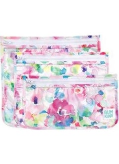 BUMKiNs Transparent Travel Bag - Watercolor  - Image 1