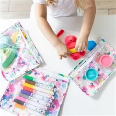 بمبكنز Transparent Travel Bag - Watercolor
