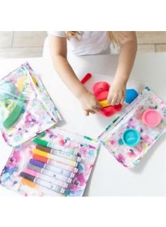 BUMKiNs Transparent Travel Bag - Watercolor  - Image 3