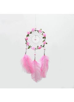 Buffer Handmade Decorative Hanging Dream Catcher with Feathers and LED Lights  - Image 5