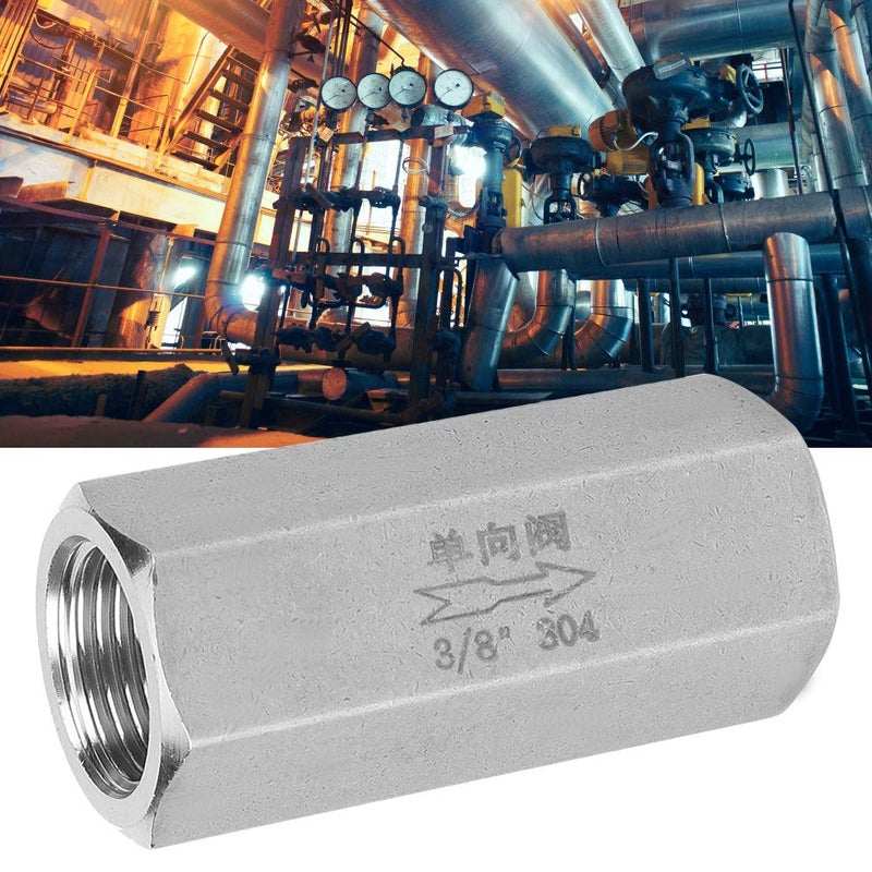3 8 Inch Stainless Steel BSPP Female Check Valve For Water Gas Oil - Image 3