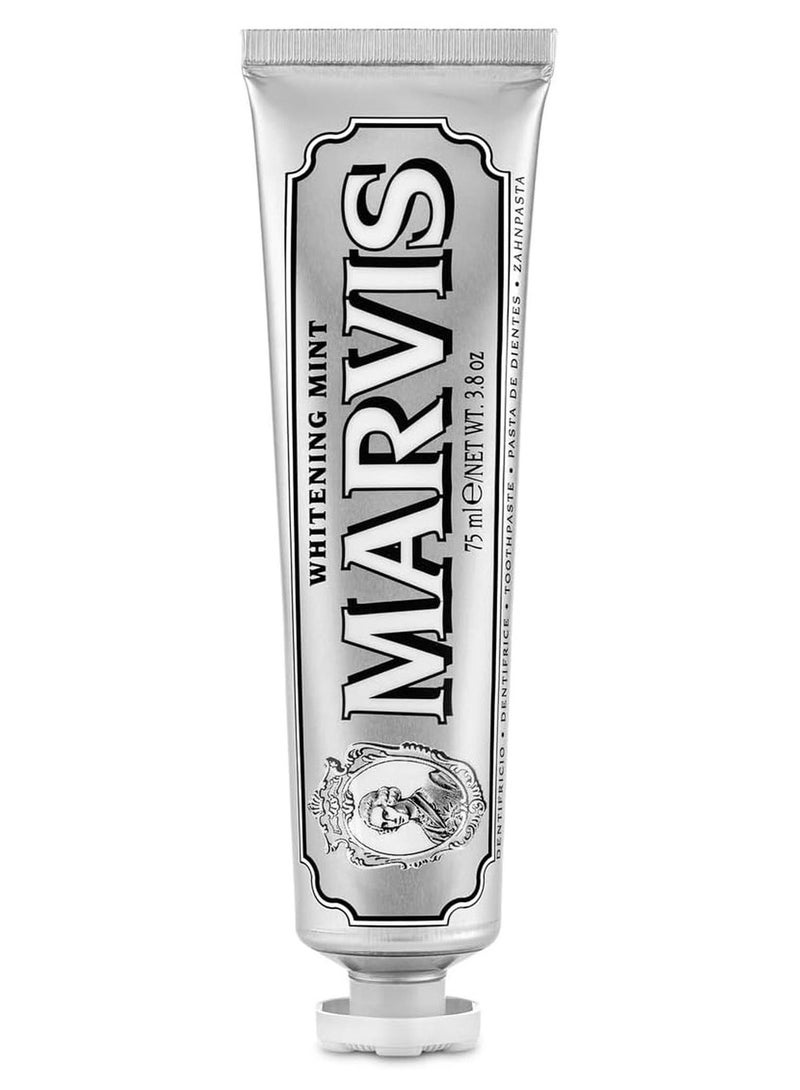 Marvis Whitening Mint Toothpaste, 75ml - Image 1