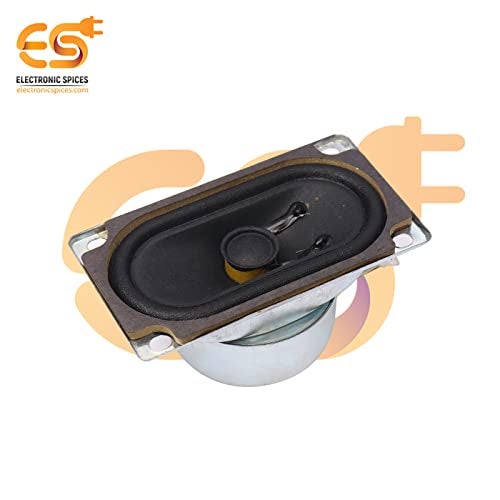 Electronicspices Electronic Spices Home Audio Speakers Woofer Rectangle Shape Power 10w 8ω (Ohm) (90 X 50 Mm) (3.5 X 2 Inch) - Image 2
