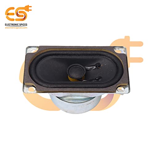 Electronicspices Electronic Spices Home Audio Speakers Woofer Rectangle Shape Power 10w 8ω (Ohm) (90 X 50 Mm) (3.5 X 2 Inch) - Image 3