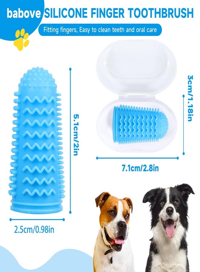 babove Dog Toothbrush,4-Pack Dog Tooth Brushing Kit,pet Toothbrush, Dog Finger Toothbrush for Dogs,Dog Teeth Cleaning,Combine with Dog Toothpaste for More Thorough Cleaning - Image 4
