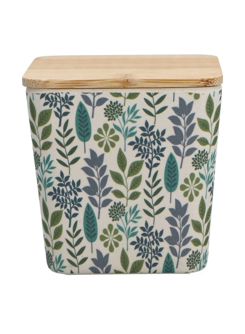 Felli Bamboo Fiber Canister With Lid Multicolor 330ml