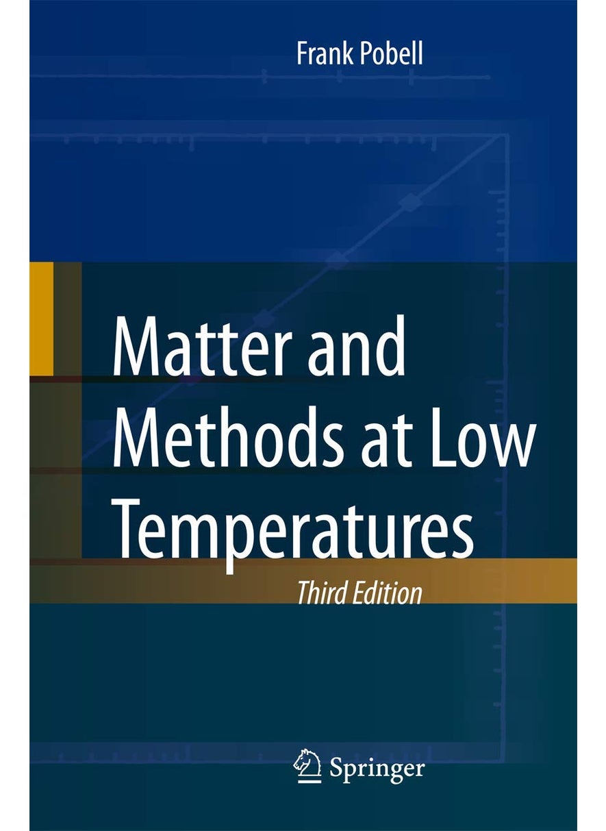 Matter and Methods at Low Temperatures 