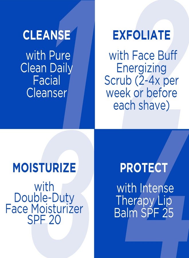 Jack Black Lip Balm Service Set - Intense Therapy Natural Mint & Shea Butter + Shea Butter with Vitamin E, SPF 25 Sun Protection, Lip Moisturizer, Hydrating Balm with SPF Sunscreen - Image 3