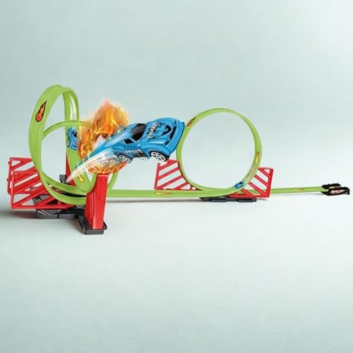 VRION® 22 Pices,360 Degree Loop Racing Track Game and 1 Pull Back Metal Alloy Car Play Set for Kids 10 Years and up, Unique Toys,Birthday Gift, Diwali Gift, Khilona for Boys ​(Kids Edition3) - Image 3