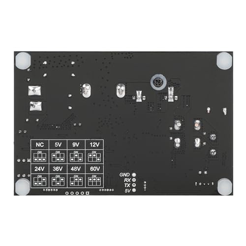 DROK CNC DC Buck Converter with Meter, 6-70V to 0-60V 20A 1200W, DC 5V 9V 12V 24V 36V 48V 60V Fixed Output Voltage, Adjustable Power Supply Voltage Regulator Step Down Module - Image 3