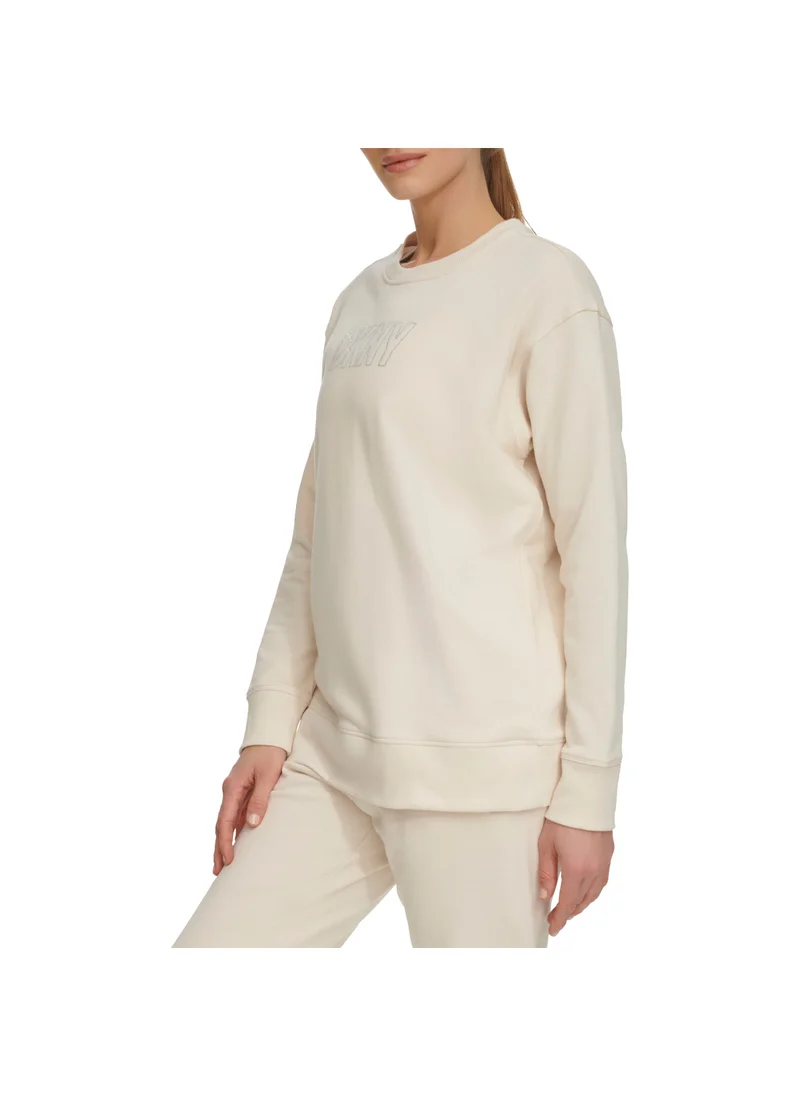 دي كاي أن واي سبورت Crew Neck Longline T-Shirt