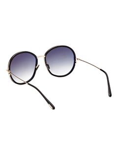 TOM FORD Women's UV Protection Round Sunglasses - FT094601B58 - Lens Size: 58 Mm  - Image 3