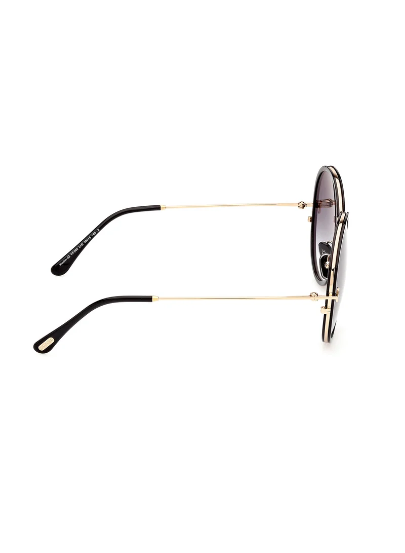 TOM FORD Women's UV Protection Round Sunglasses - FT094601B58 - Lens Size: 58 Mm