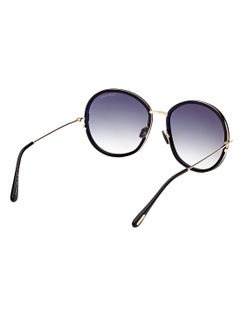 TOM FORD Women's UV Protection Round Sunglasses - FT094601B58 - Lens Size: 58 Mm  - Image 5