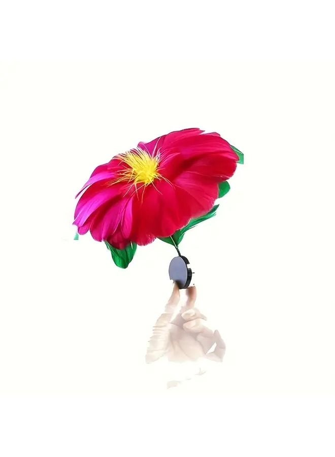 Red Magic Flower Vanishing Toy For Magic Enthusiasts - Image 5