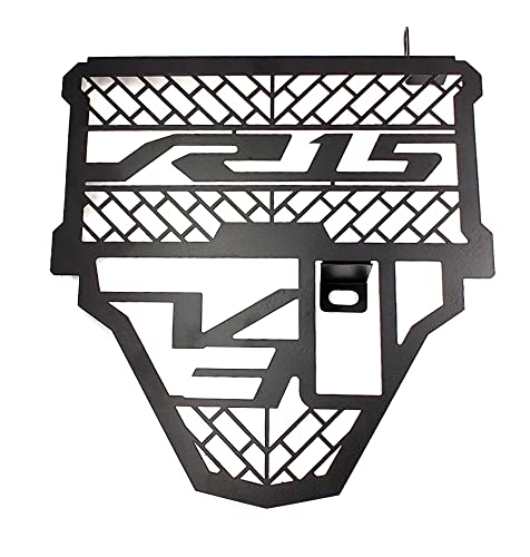 Gear Up Aluminium Radiator Grill | Guard |Protector Grill for Yamaha R15 V3.0, Color : BLACK - Image 5
