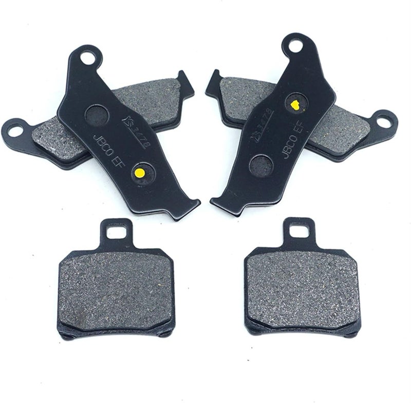 QASULER Front Rear Brake Pads Kit for Aprilia ETV1000 - Image 2