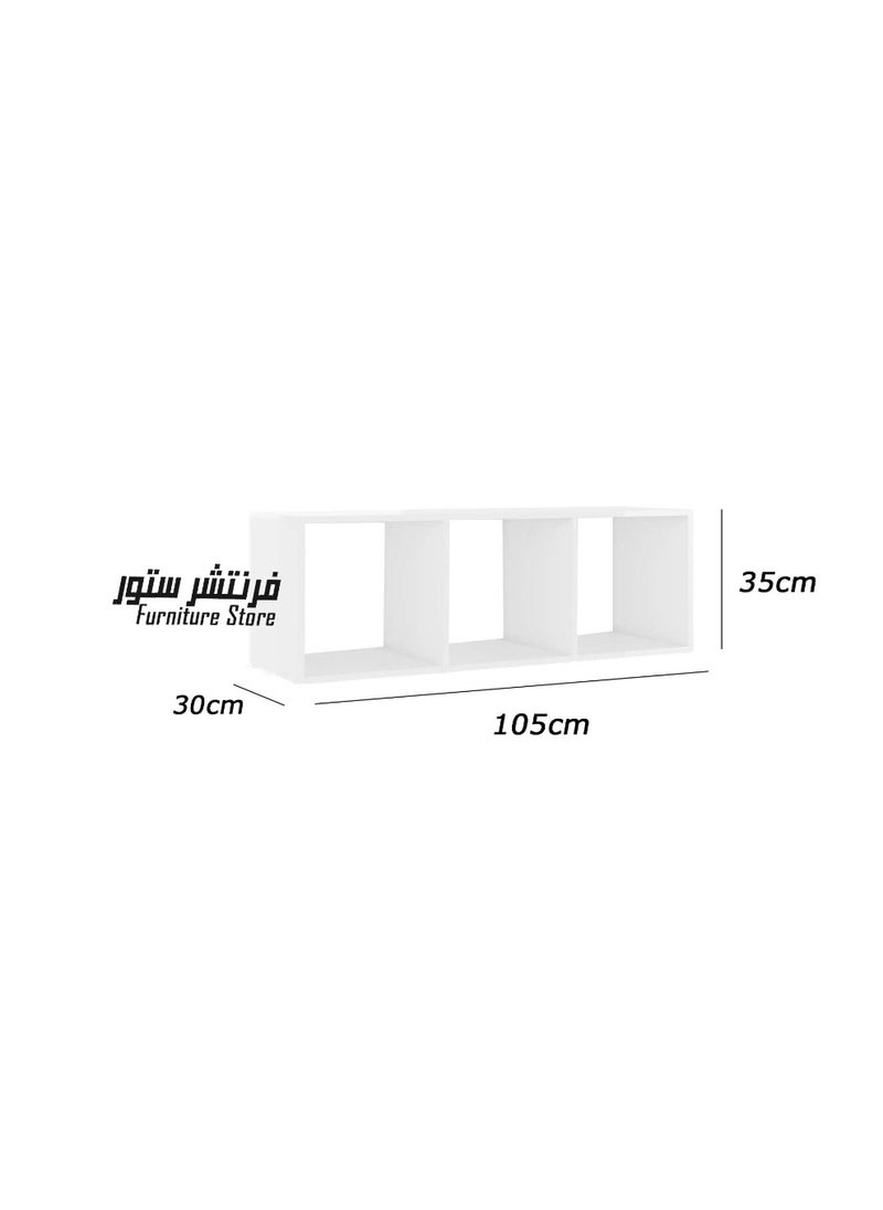 Furniture Store ModernTV unit, three pieces - height 70 cm - width 35 cm - depth 28 cm, from Furniture Store.  - Image 2